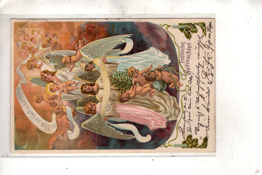 Cartolina Gesù. Madonna. San Giuseppe. Sacra Famiglia. Santi. | Collezionissimo