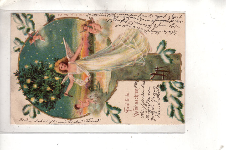 Cartolina Gesù. Madonna. San Giuseppe. Sacra Famiglia. Santi. | Collezionissimo