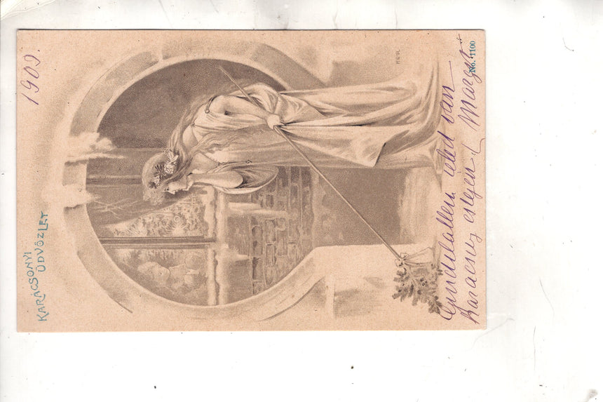 Cartolina Gesù. Madonna. San Giuseppe. Sacra Famiglia. Santi. | Collezionissimo