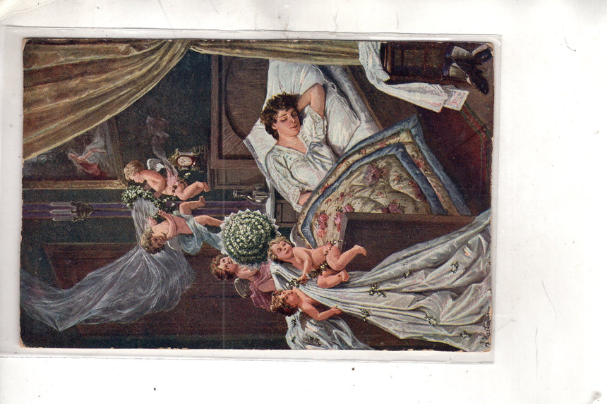 Cartolina Gesù. Madonna. San Giuseppe. Sacra Famiglia. Santi. | Collezionissimo