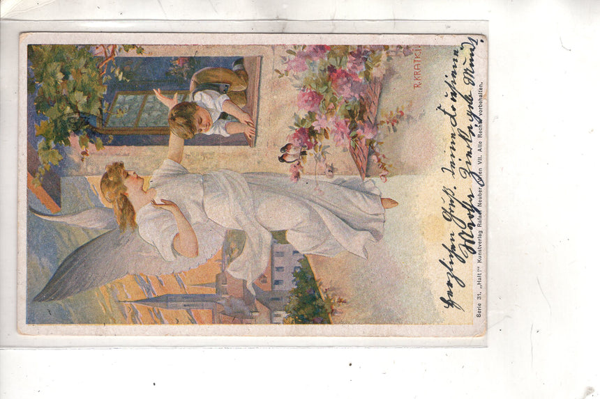 Cartolina Gesù. Madonna. San Giuseppe. Sacra Famiglia. Santi. | Collezionissimo