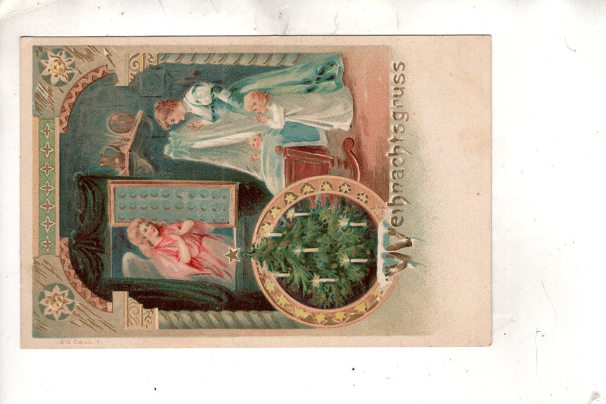 Cartolina Gesù. Madonna. San Giuseppe. Sacra Famiglia. Santi. | Collezionissimo