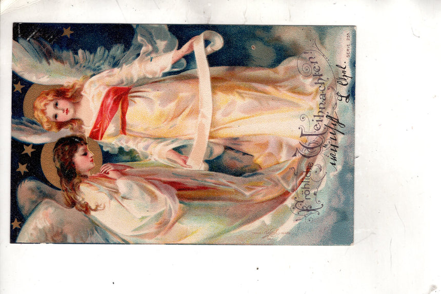 Cartolina Gesù. Madonna. San Giuseppe. Sacra Famiglia. Santi. | Collezionissimo