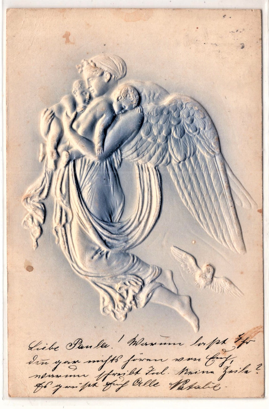 Cartolina Gesù. Madonna. San Giuseppe. Sacra Famiglia. Santi. | Collezionissimo