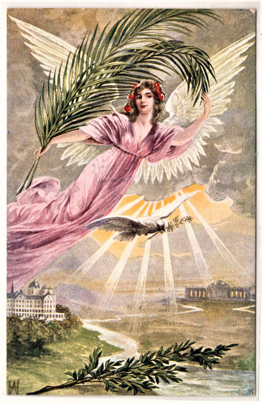 Cartolina Gesù. Madonna. San Giuseppe. Sacra Famiglia. Santi. | Collezionissimo