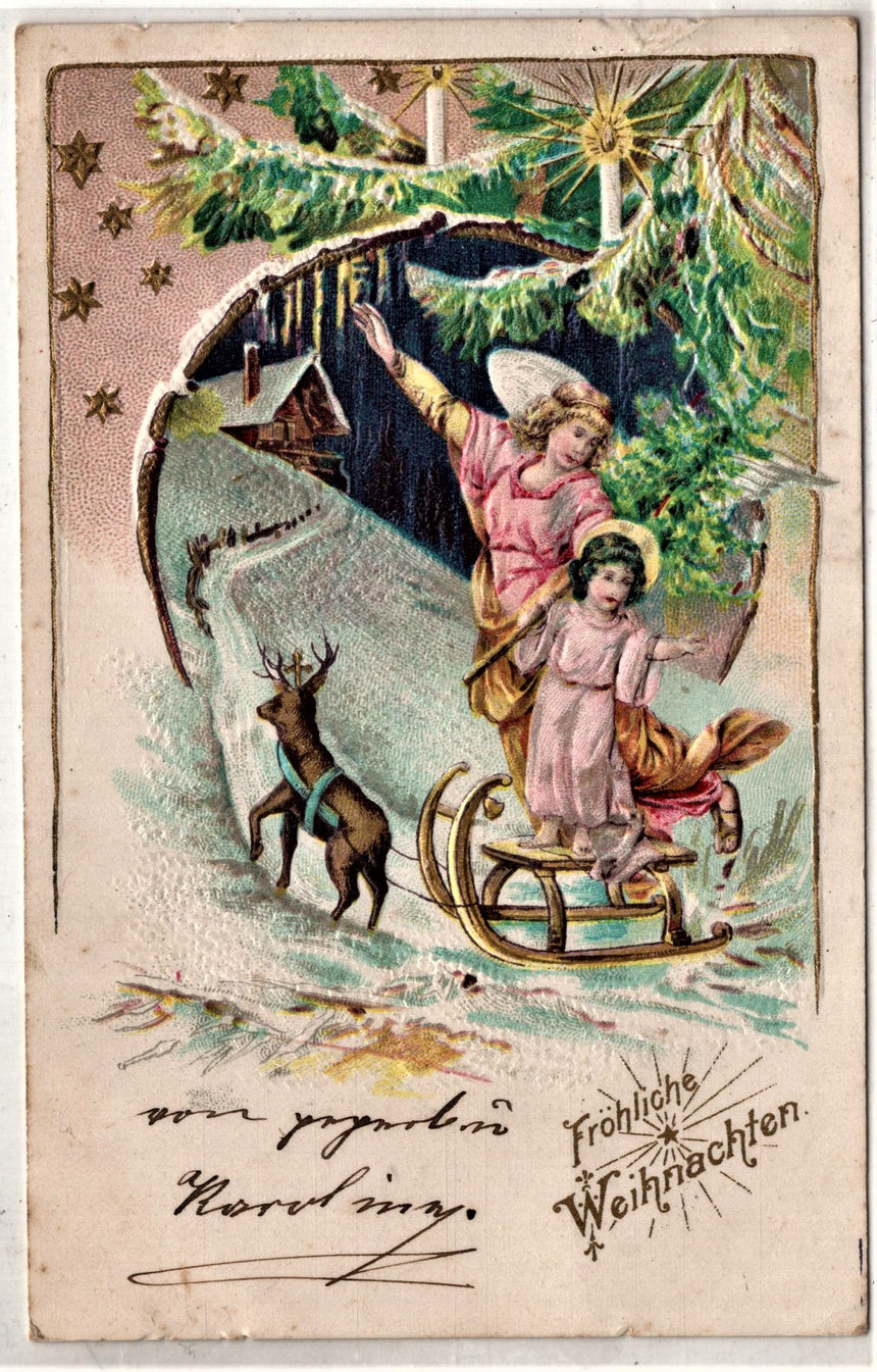 Cartolina Gesù. Madonna. San Giuseppe. Sacra Famiglia. Santi. | Collezionissimo