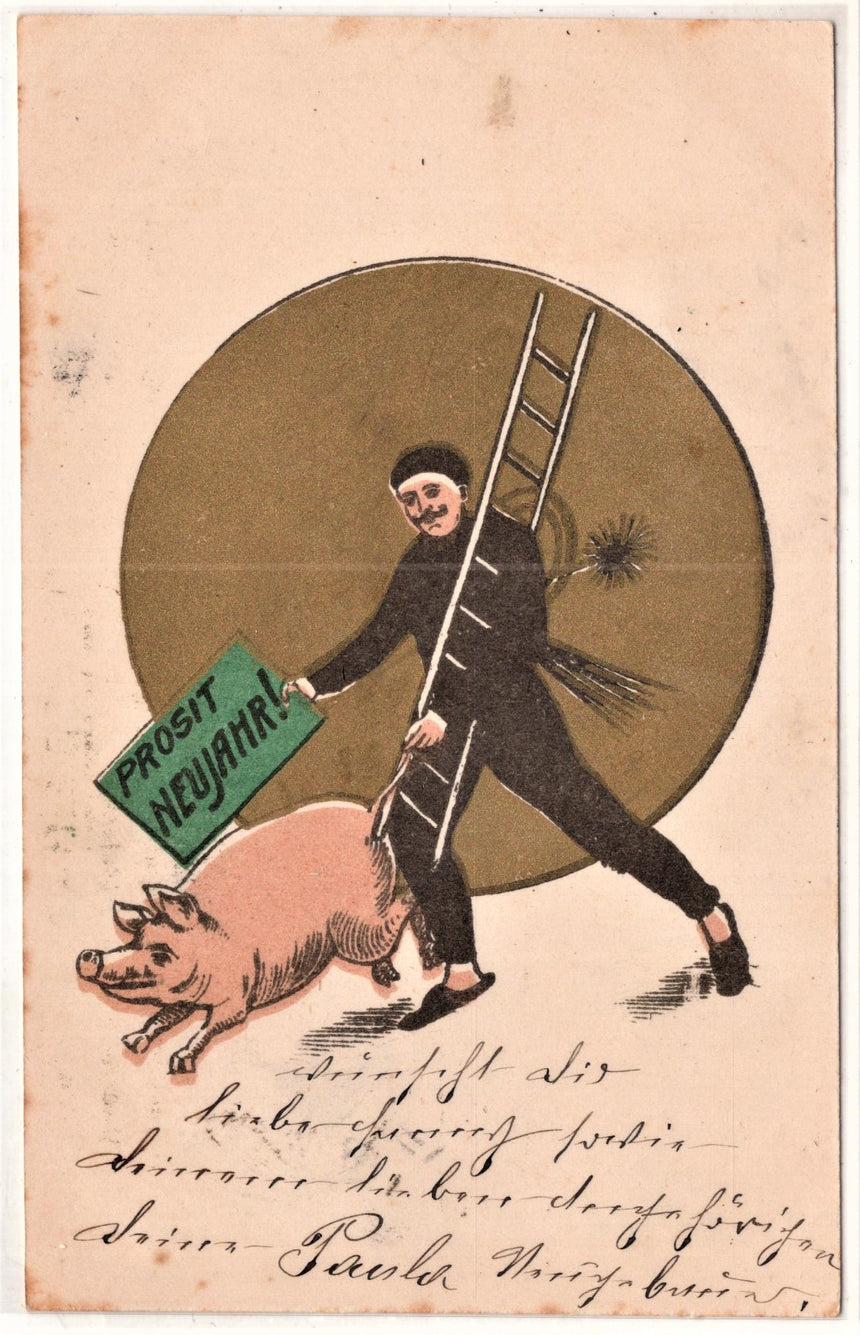 Cartolina Buon Natale / anno. Santini. Militari | Collezionissimo