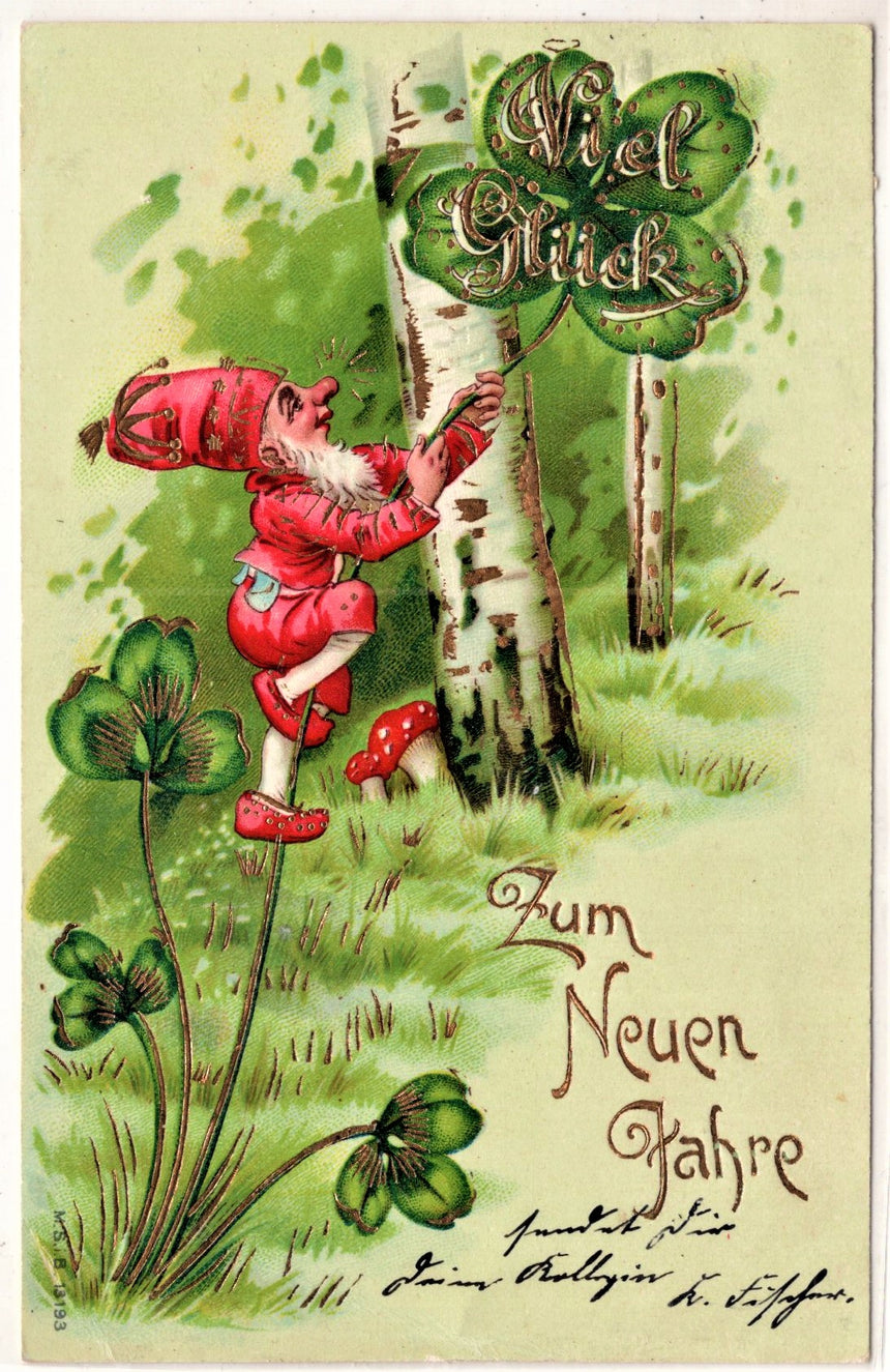 Cartolina Buon Natale / anno. Santini. Militari | Collezionissimo