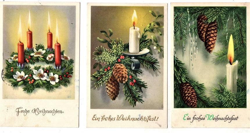 Cartolina Buon Natale / anno. Santini. Militari | Collezionissimo