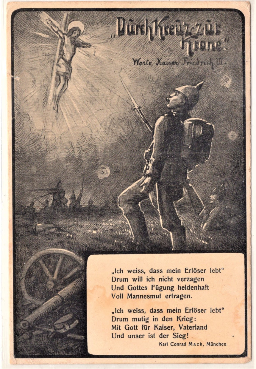 Cartolina Buon Natale / anno. Santini. Militari | Collezionissimo