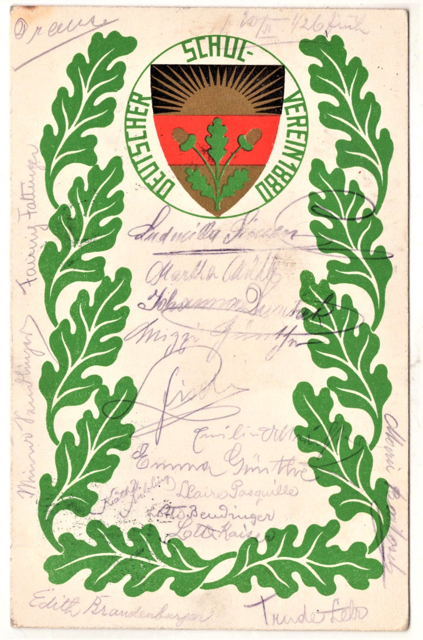 Cartolina Deutscher Schulverein number: senza numer | Collezionissimo