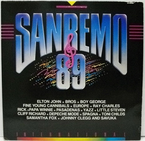 Vinyl LP - Various - Sanremo 89 International