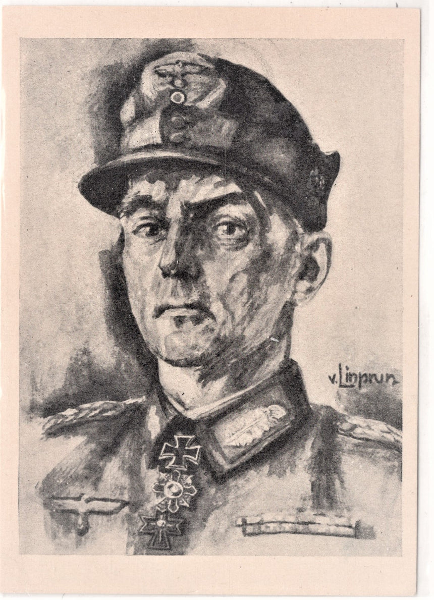 Cartolina Militare Seconda Guerra Mondiale Generalleutnant von Stettner | Collezionissimo