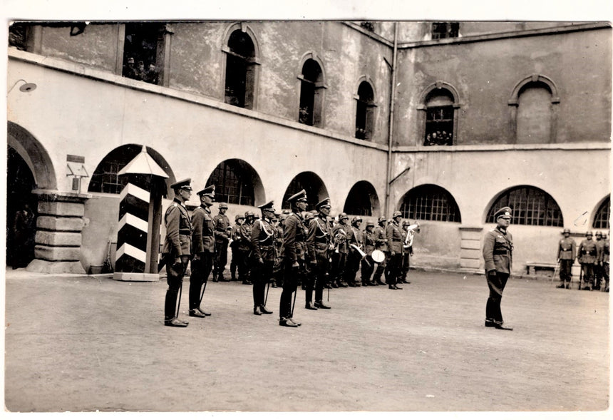 Cartolina Militare Seconda Guerra Mondiale militari tedeschi in caserma | Collezionissimo