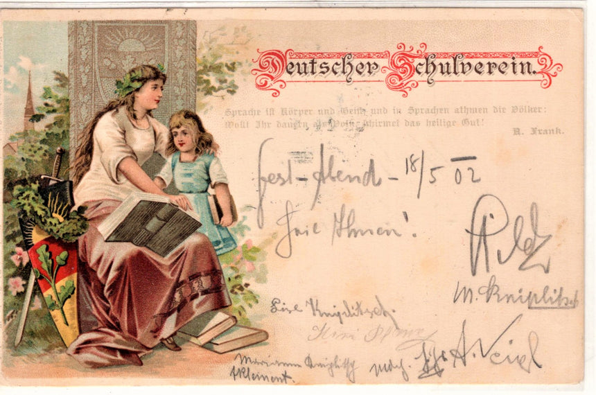 Cartolina Deutscher Schulverein number: S.N. | Collezionissimo