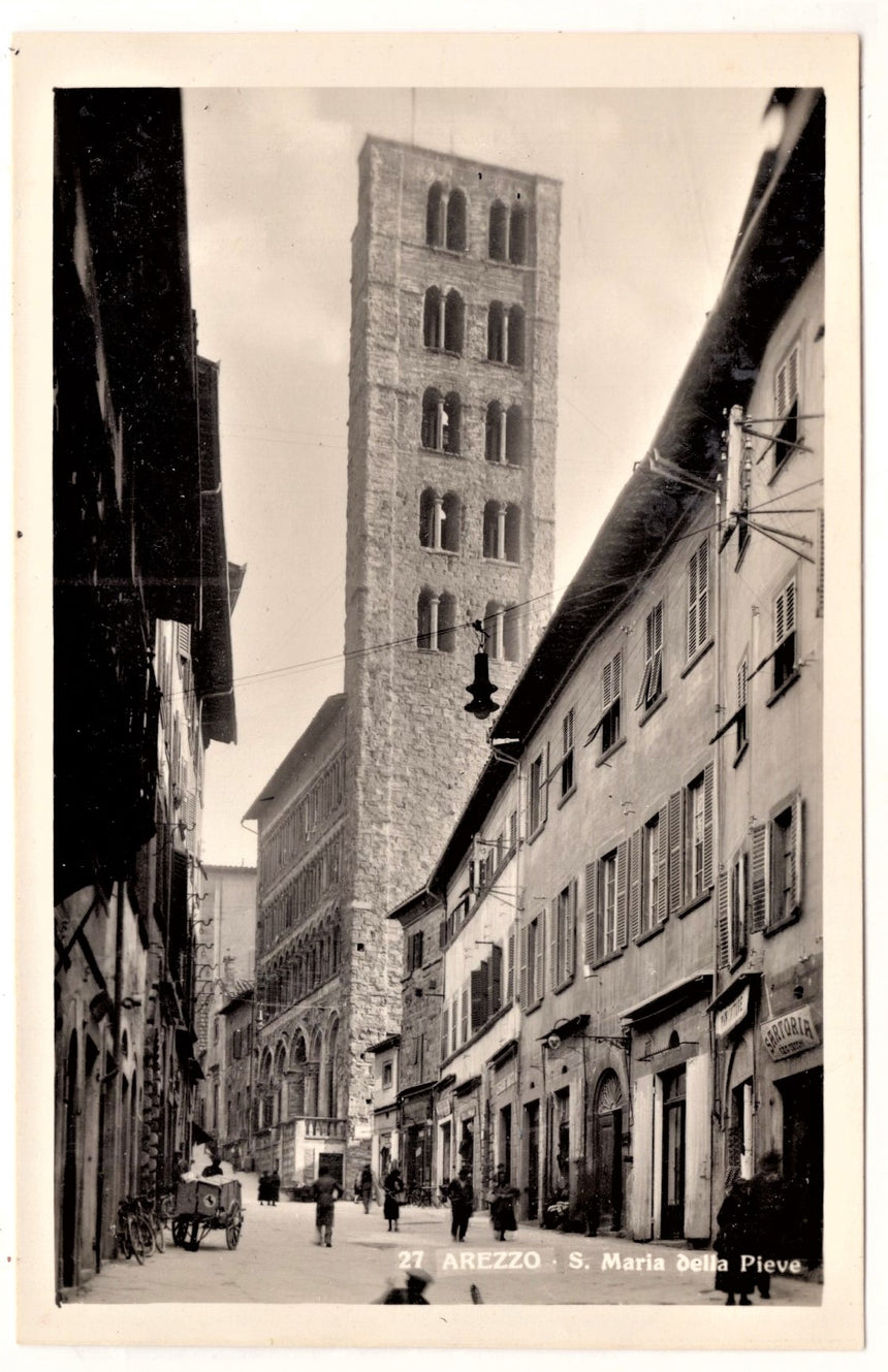 Cartolina Arezzo S.Maria della Pieve | Collezionissimo