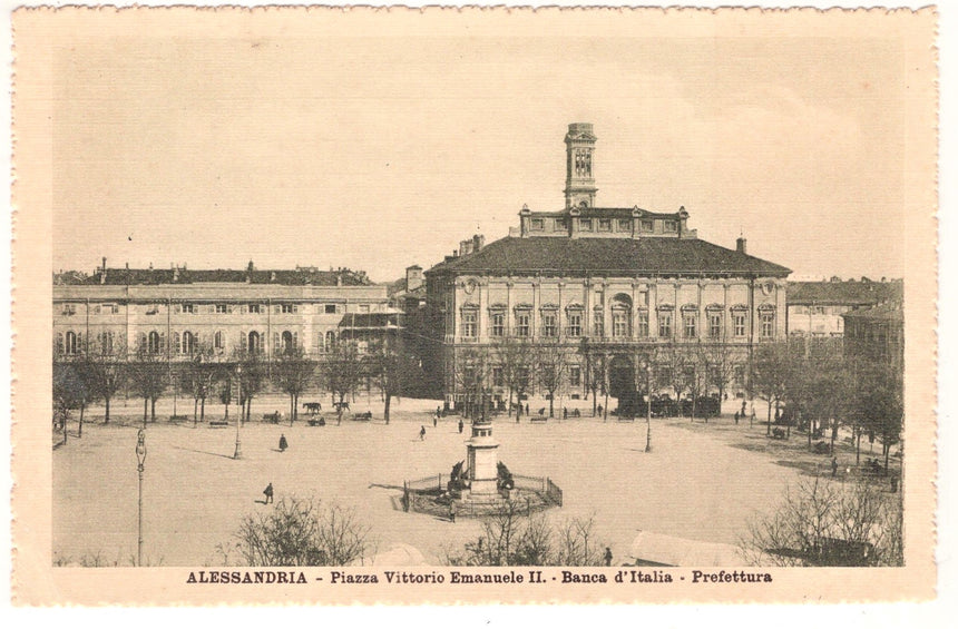 Cartolina Alessandria Banca Italia | Collezionissimo