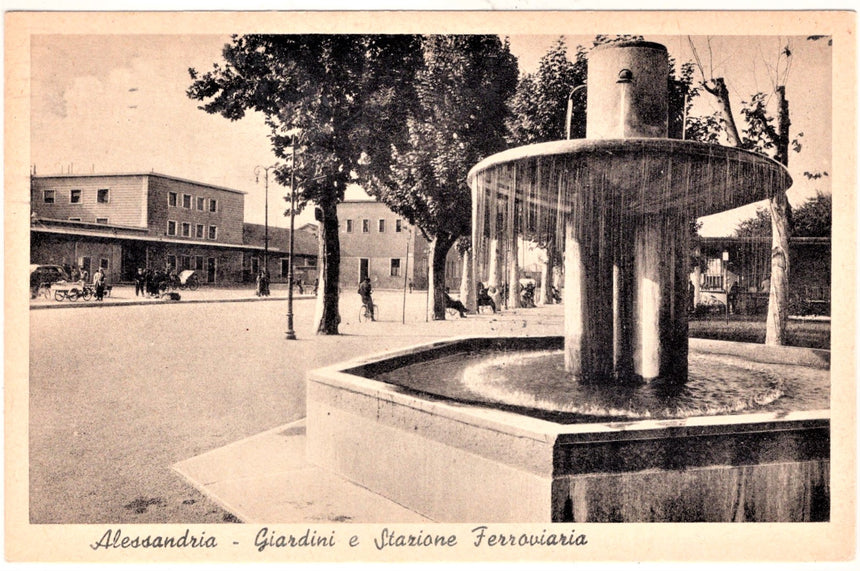 Cartolina Alessandria stazione | Collezionissimo