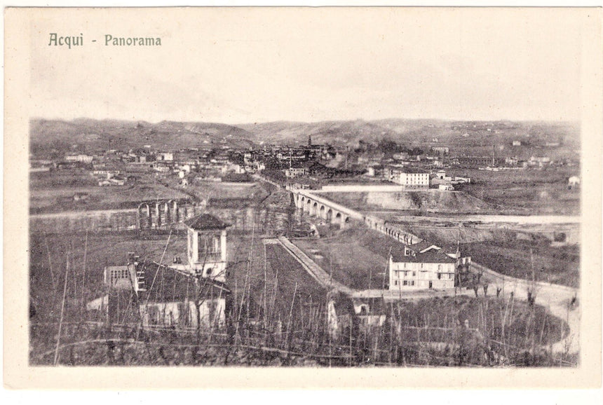 Cartolina Acqui panorama | Collezionissimo