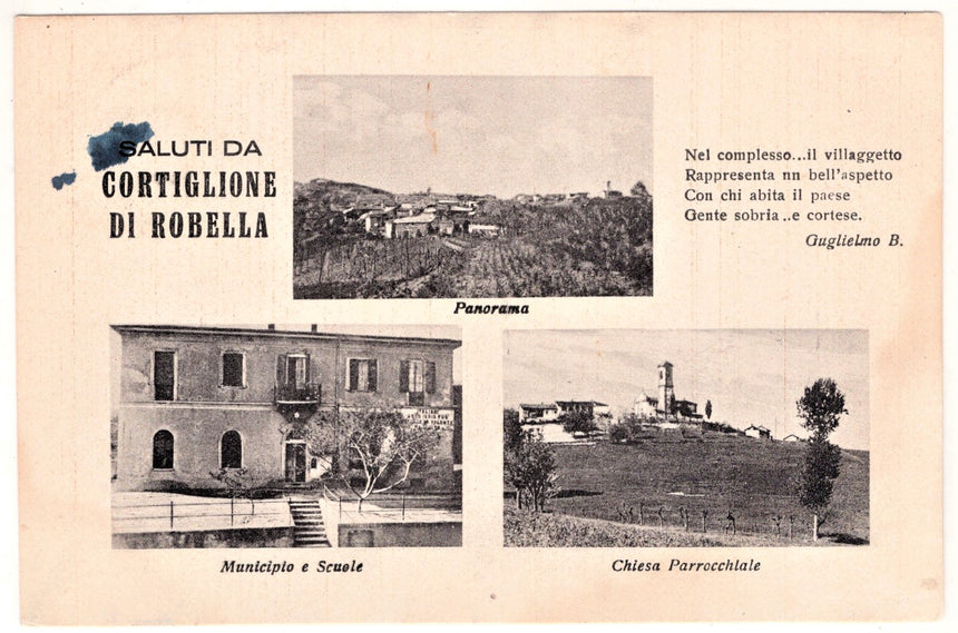 Cartolina Asti Castiglione di Robella | Collezionissimo