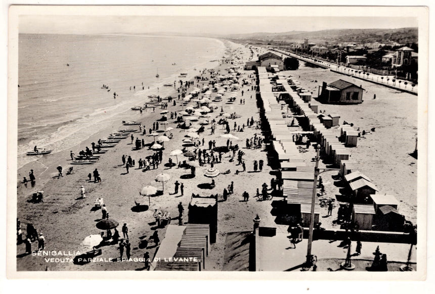 Cartolina Senigallia la spiaggia | Collezionissimo