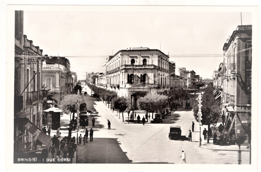 Cartolina Brindisi corso Garibaldi | Collezionissimo