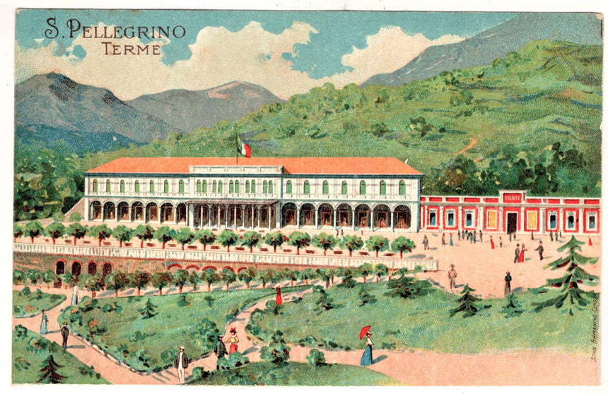 Cartolina Bergamo S. Pellegrino terme | Collezionissimo