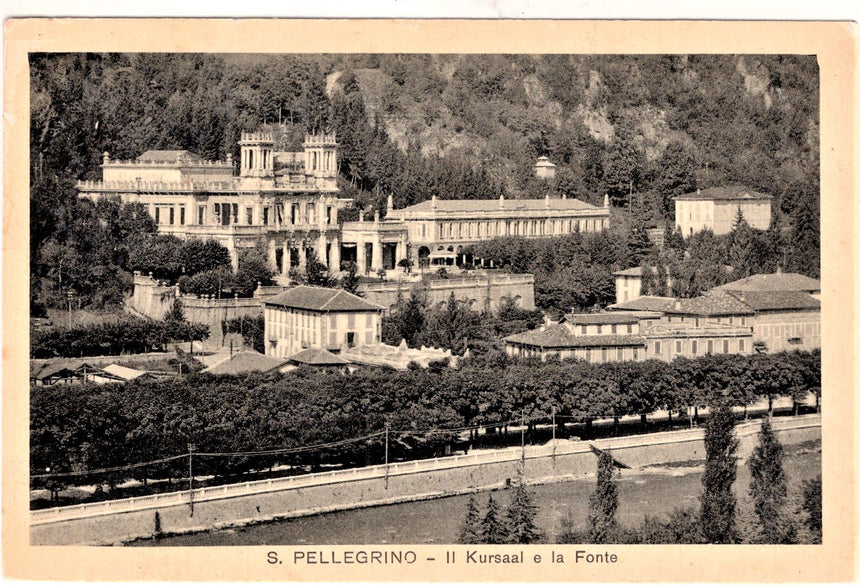 Cartolina Bergamo San Pellegrino il Kursal | Collezionissimo