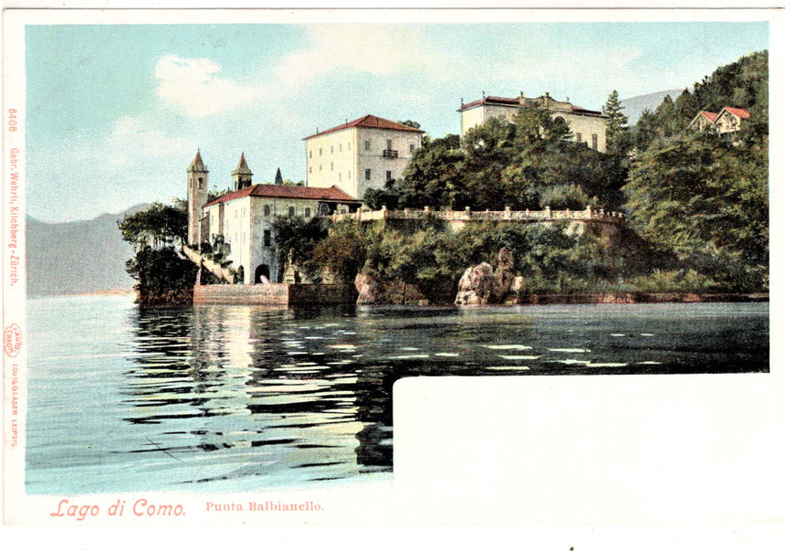 Cartolina Como punta Balbianello | Collezionissimo