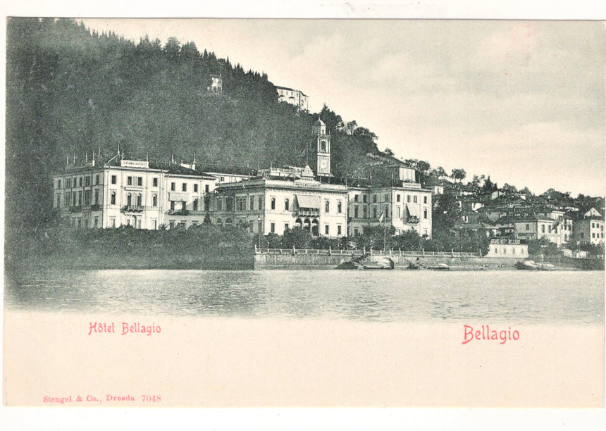 Cartolina Como Bellagio hotel | Collezionissimo