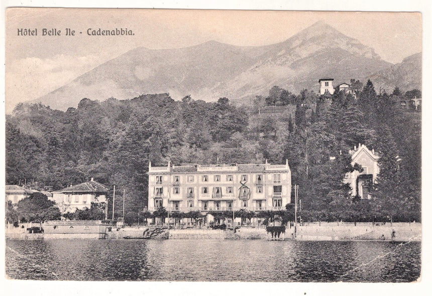 Cartolina Como Cadenabbia hotel Belle | Collezionissimo