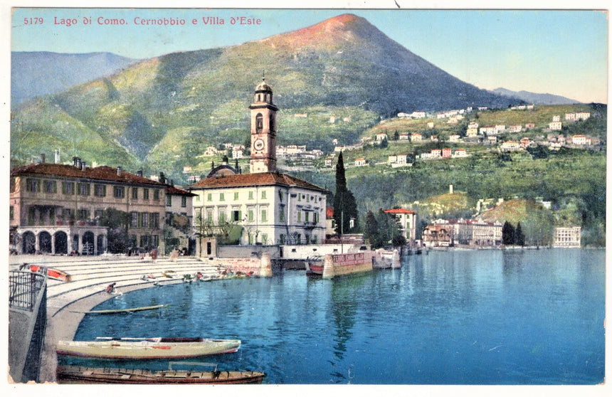 Cartolina Como Cernobbio e villa Este | Collezionissimo