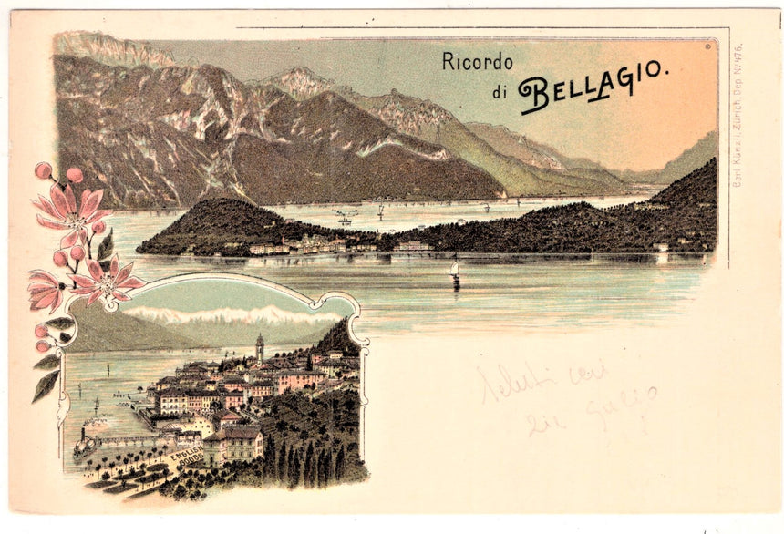 Cartolina Como Bellagio | Collezionissimo