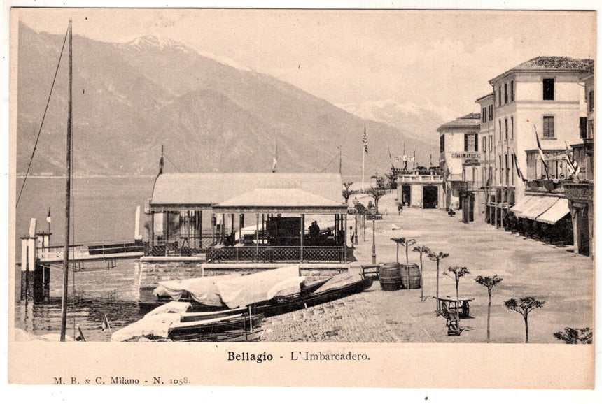 Cartolina Como Bellagio Imbarcadero | Collezionissimo