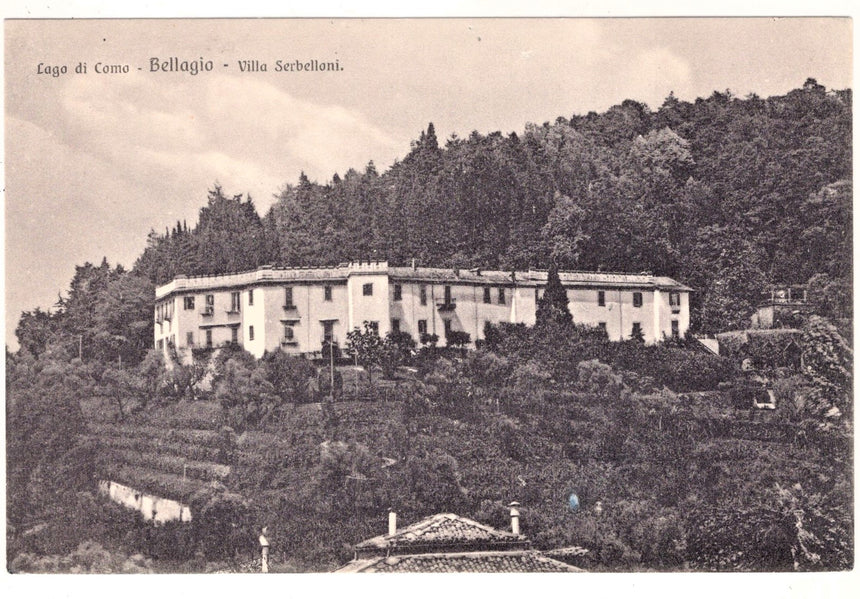 Cartolina Como Bellagio villa Serbelloni | Collezionissimo