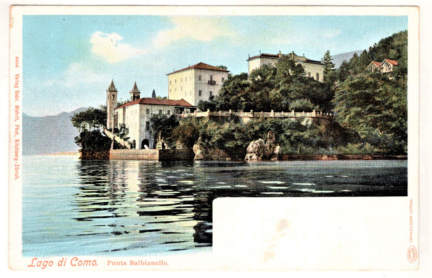 Cartolina Como punta Balbianello | Collezionissimo