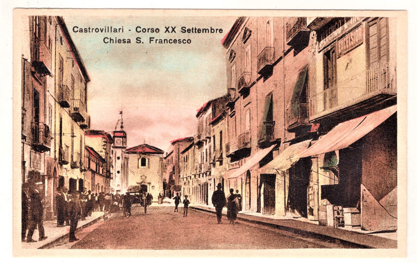 Cartolina Cosenza Castrovillari chiesa S.Francesco | Collezionissimo