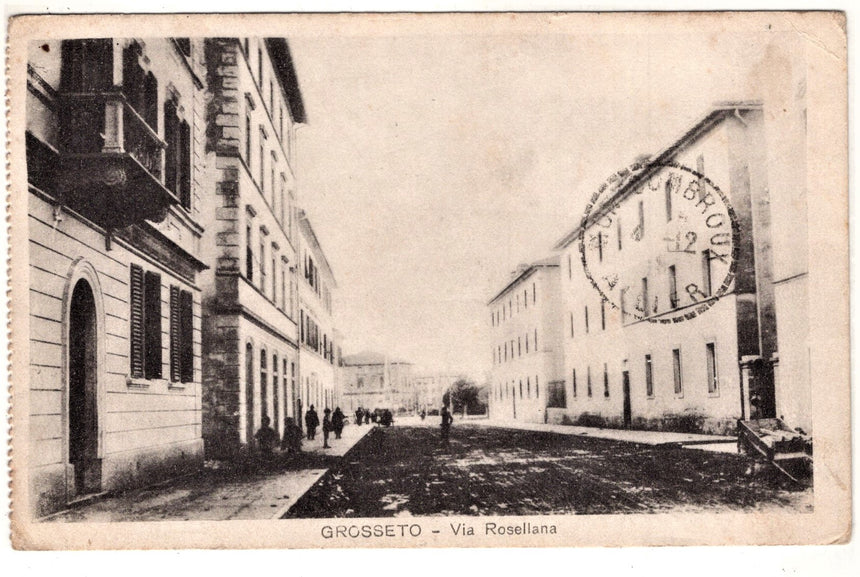 Cartolina Grosseto via Rosellana | Collezionissimo