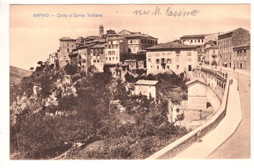 Cartolina Arpino Civita e corso Tulliano Frosinone | Collezionissimo