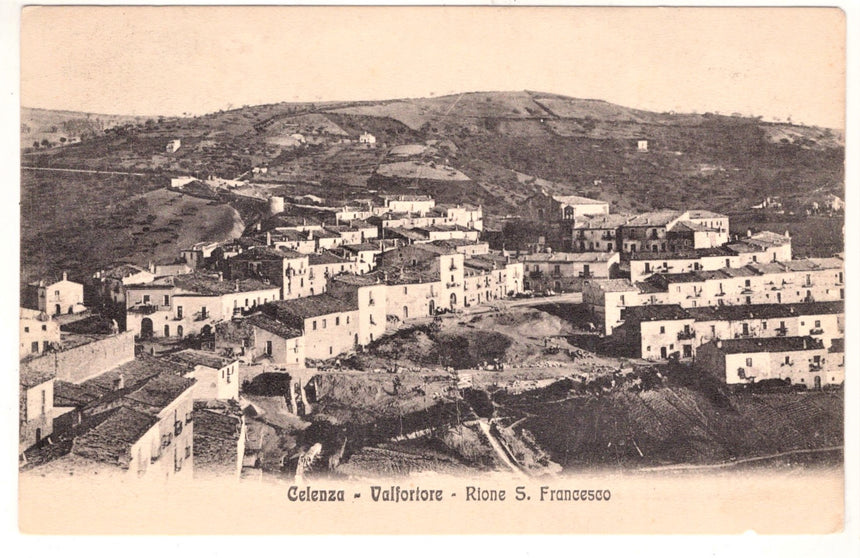 Cartolina Celenza Vulfortore rione 5 | Collezionissimo