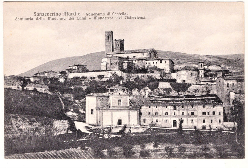 Cartolina SanSeverino Marche santuario | Collezionissimo