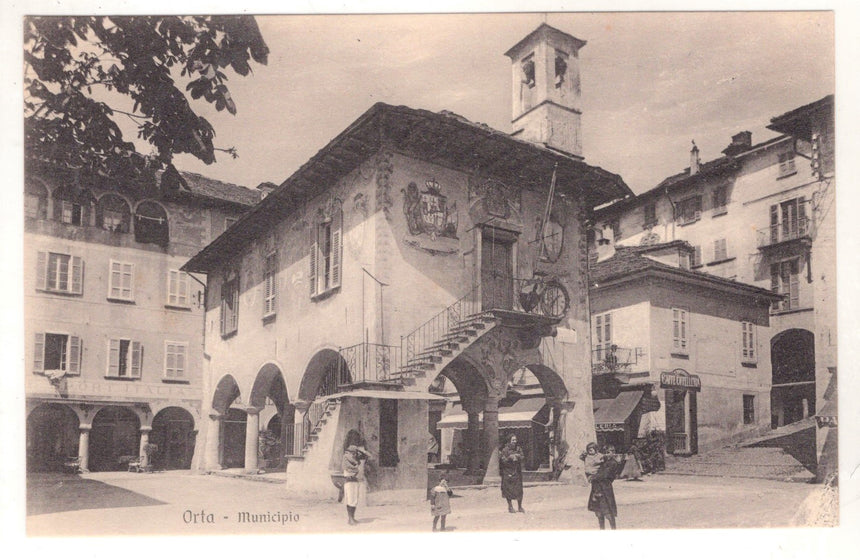 Cartolina Novara Orta San Giulio | Collezionissimo