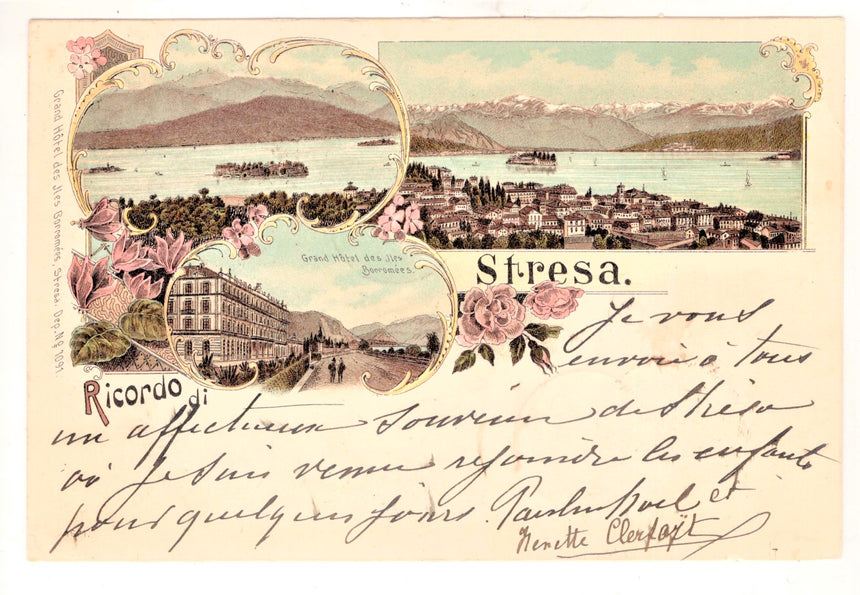 Cartolina Stresa Ricordo | Collezionissimo