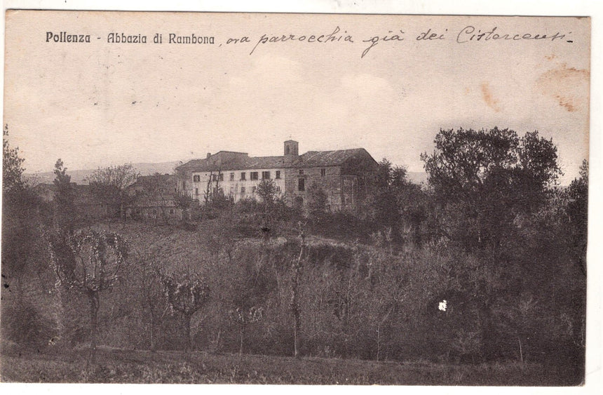 Cartolina Pollenza Abbazia di Rambona Macerata | Collezionissimo