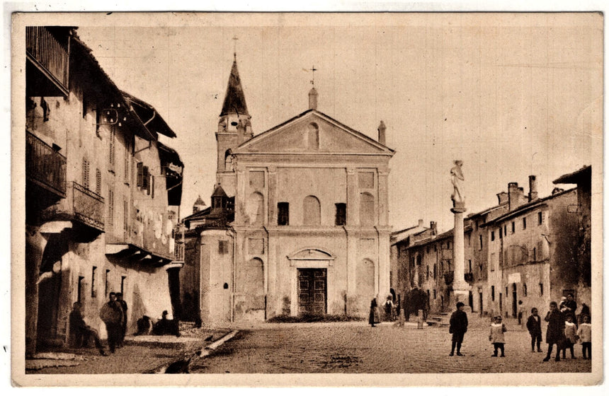 Cartolina Cameri la chiesa Novara | Collezionissimo