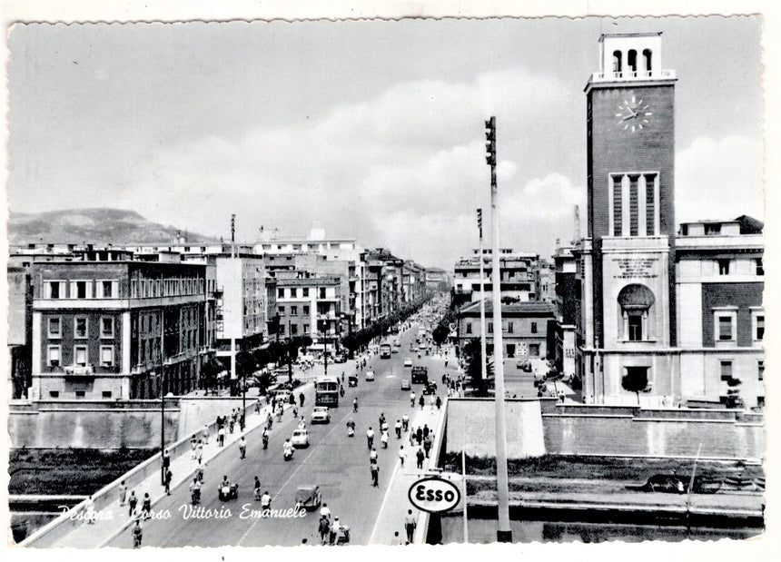 Cartolina Pescara corso V.Emanuele grande | Collezionissimo