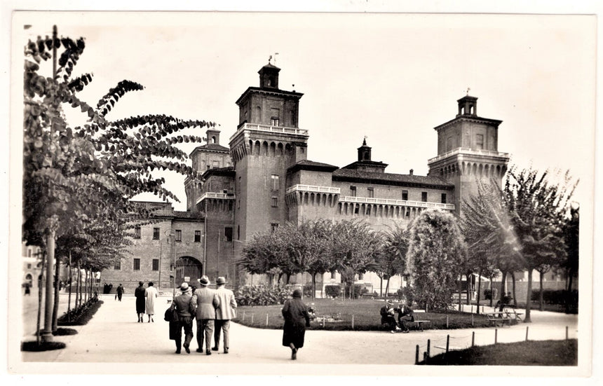 Cartolina Ferrara castello Estense | Collezionissimo