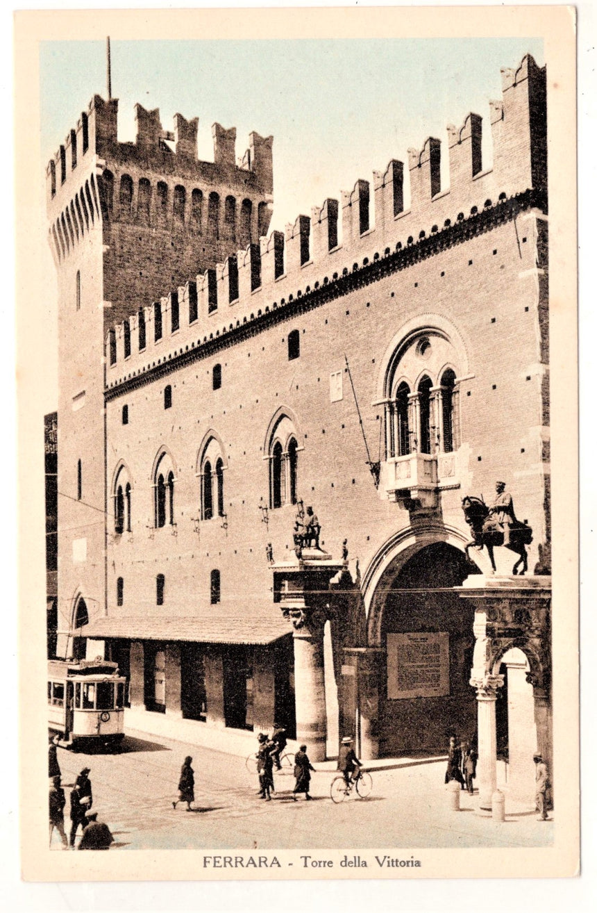 Cartolina Ferrara torre della vittoria | Collezionissimo