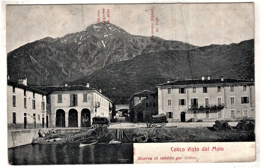 Cartolina Colico viaso dal Molo | Collezionissimo