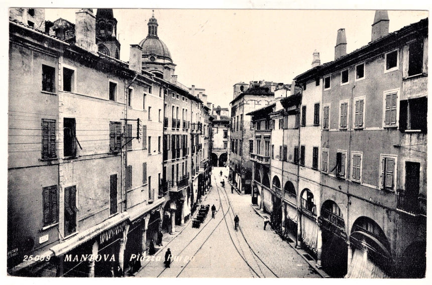 Cartolina Mantova piazza Purgo | Collezionissimo